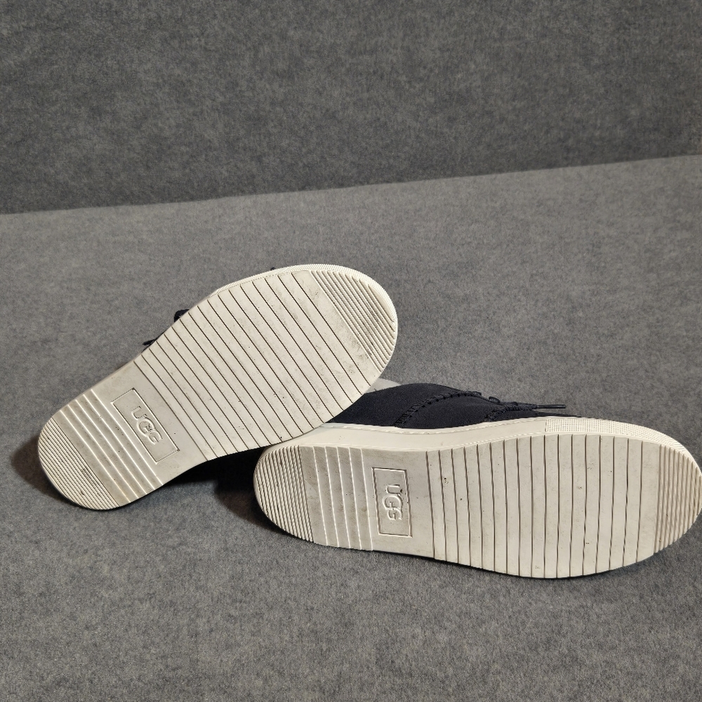 UGG Alameda Lace Blue Suede‎ 7.5 - Picture 4 of 11